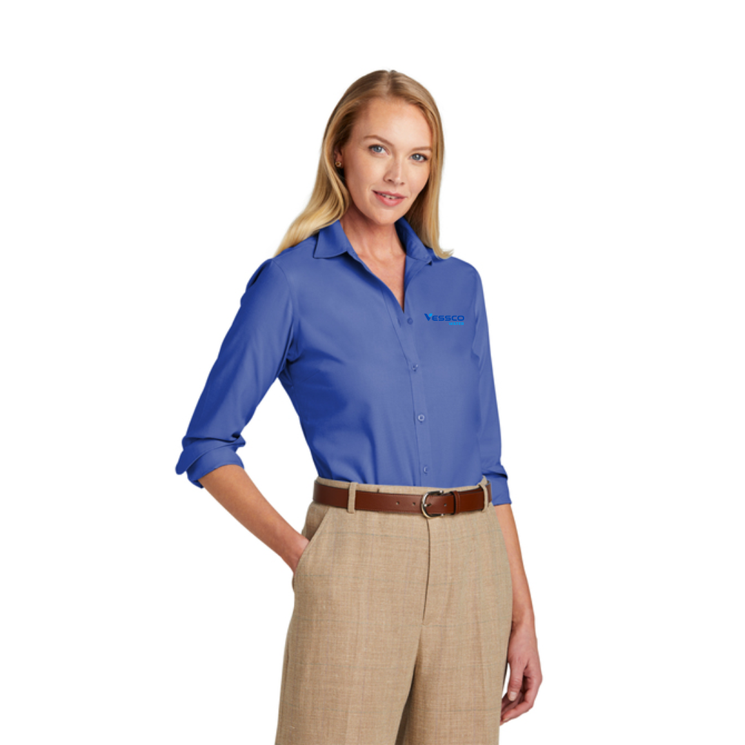 Brooks Brothers® Women's Wrinkle-Free Stretch Nailhead Shirt