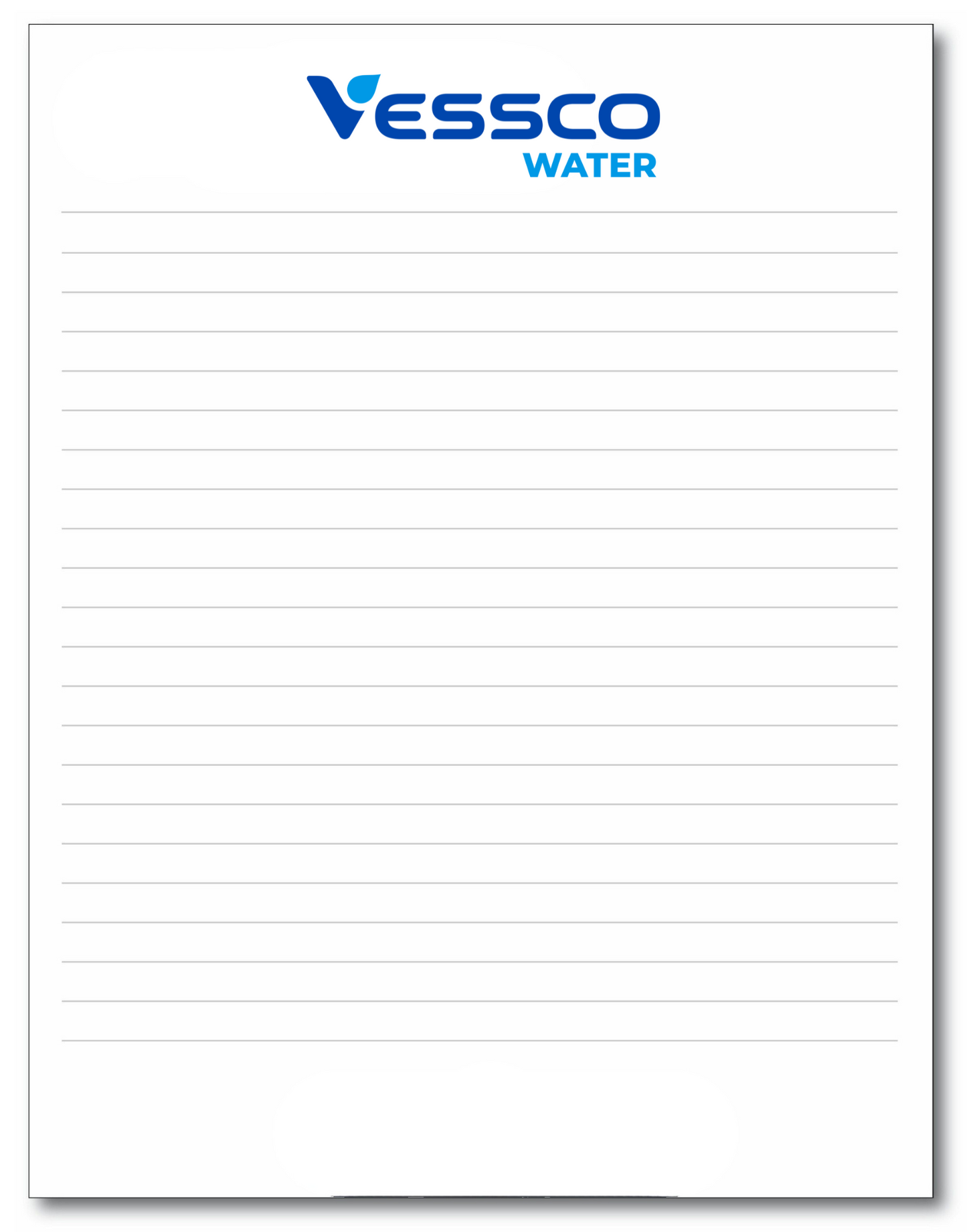 8 3/8" x 10 7/8" 50-Sheet Notepad
