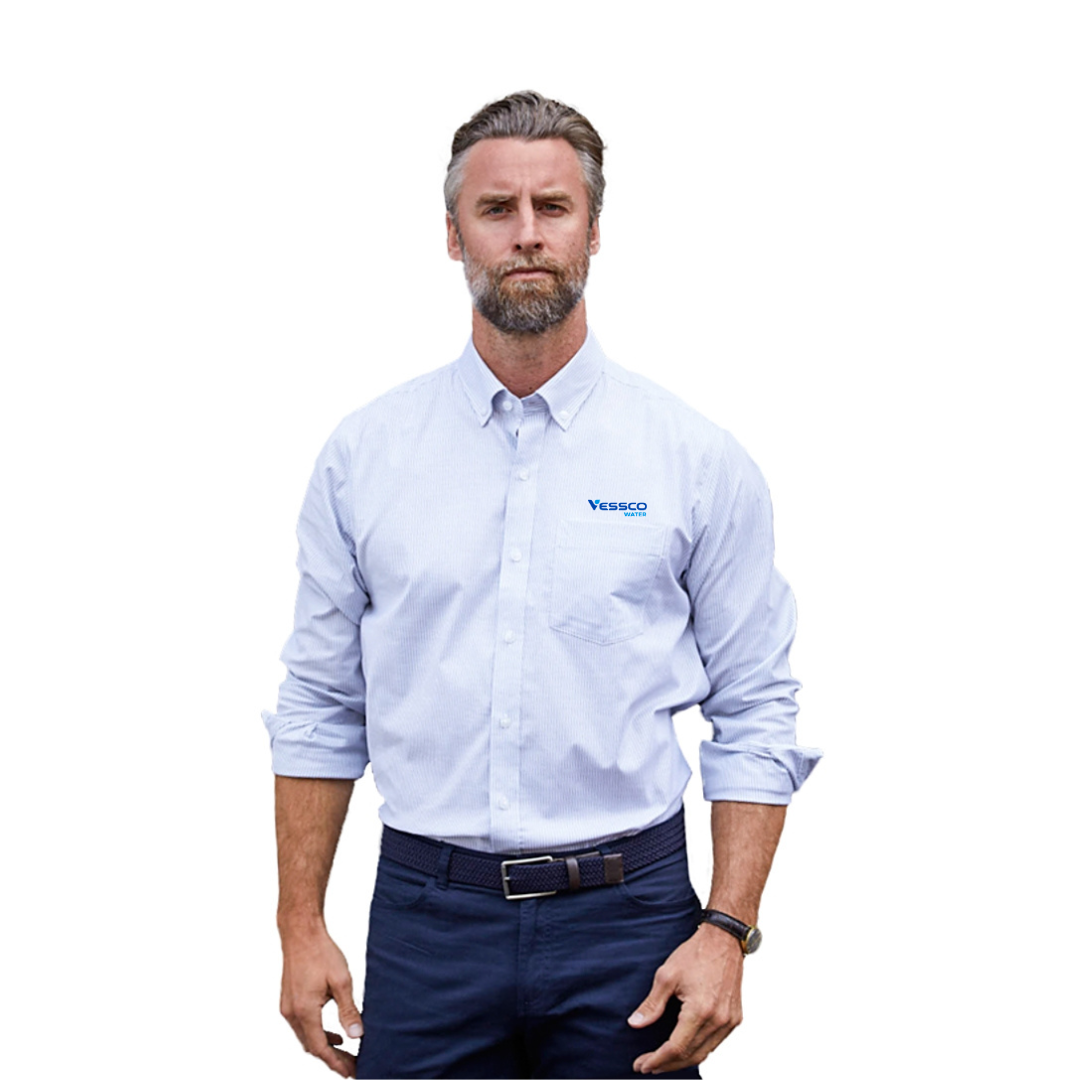 Cutter & Buck Mens Long Sleeve Button Down Shirt