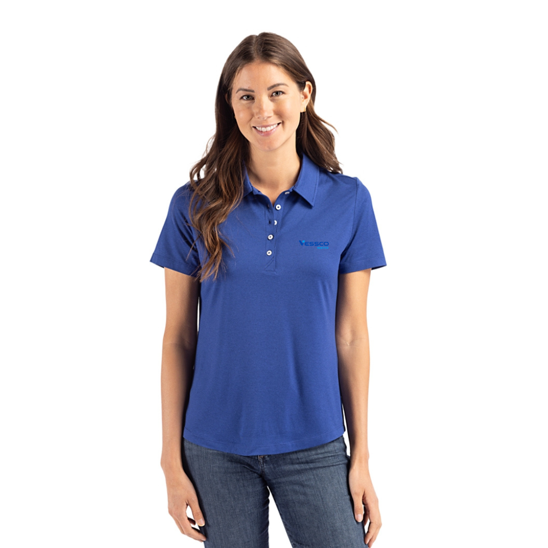 Cutter & Buck Coastline Double Peached Womens Polo