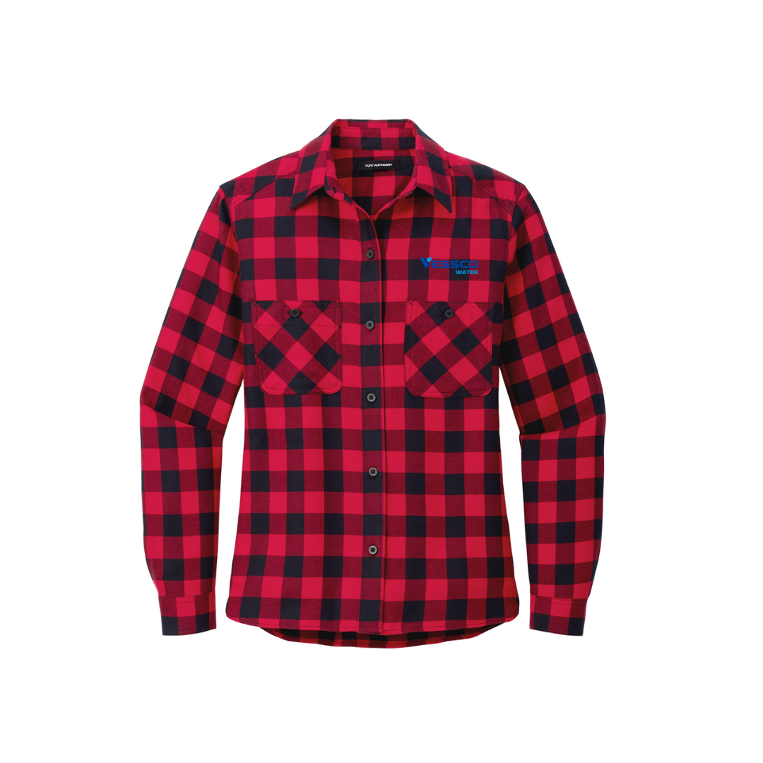 Women's Plaid Flannel Shirt
