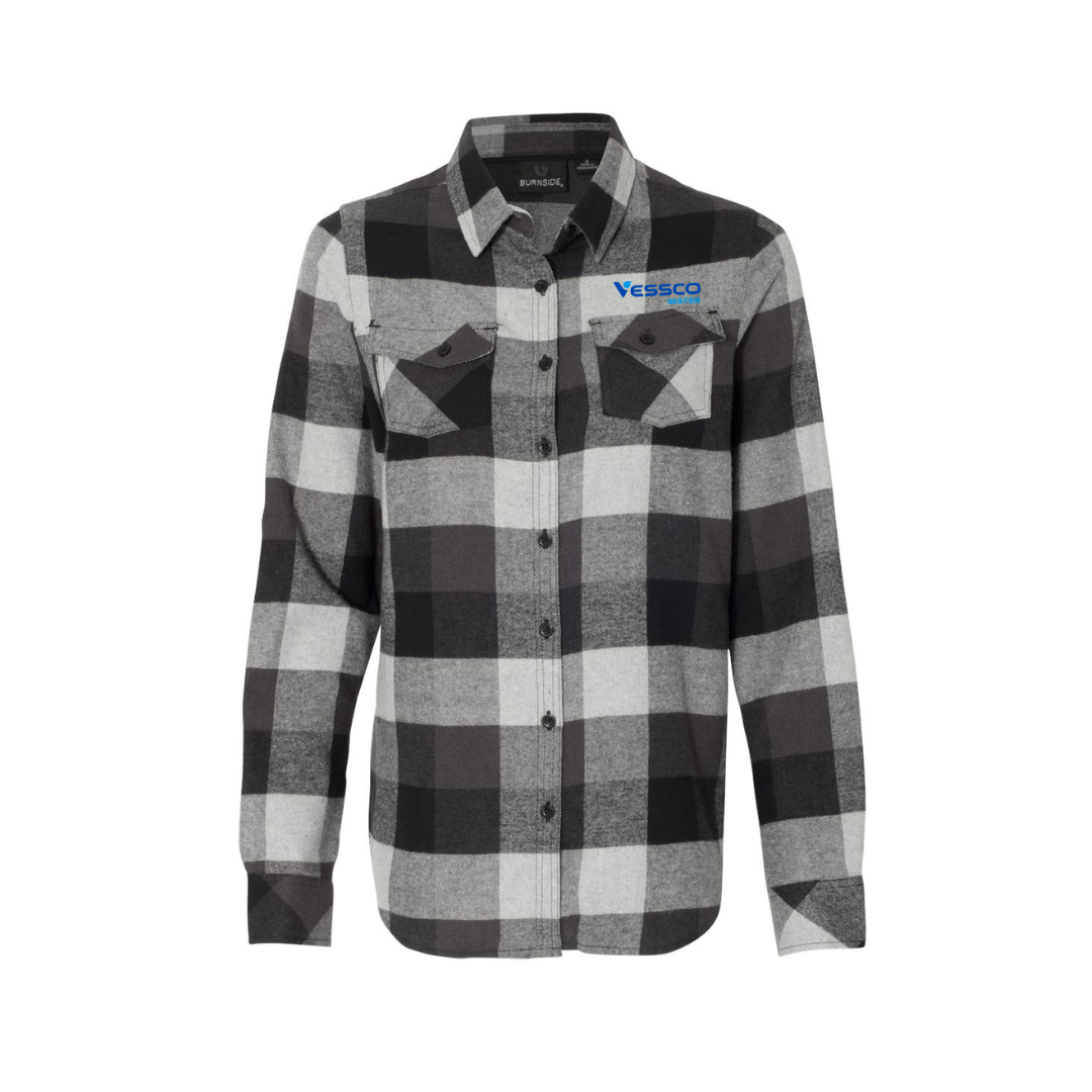 Women's Yarn-Dyed Flannel Shirt