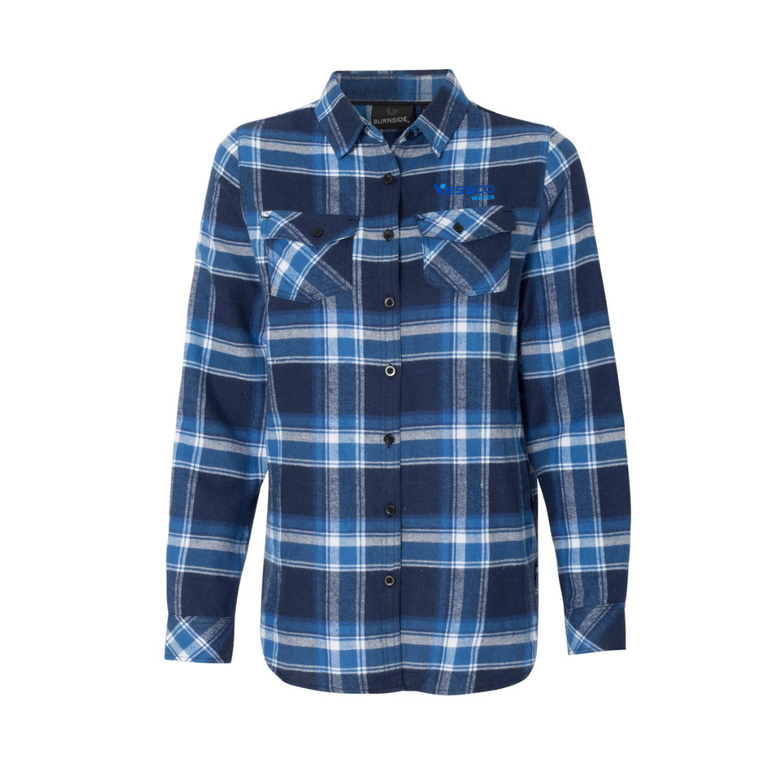 Women's Yarn-Dyed Flannel Shirt