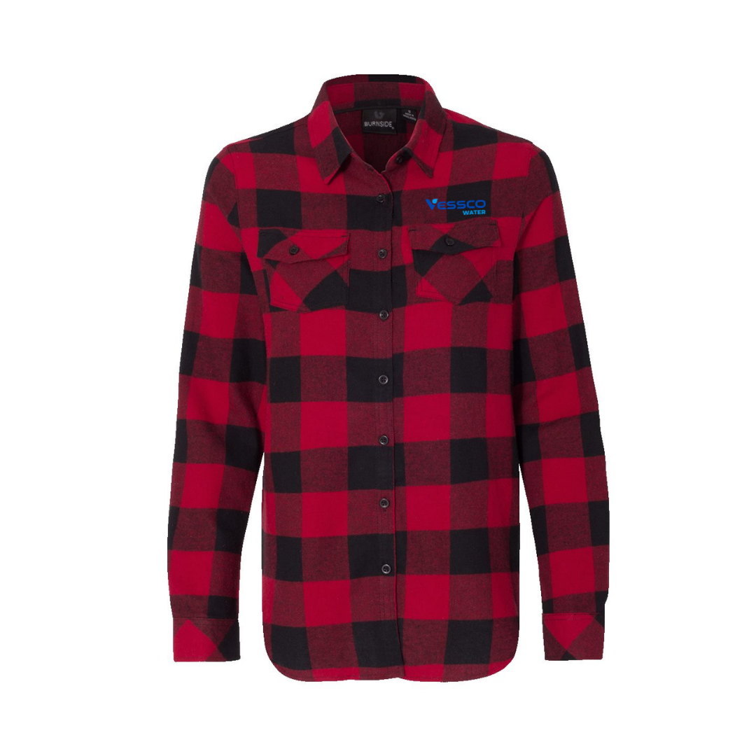 Women's Yarn-Dyed Flannel Shirt