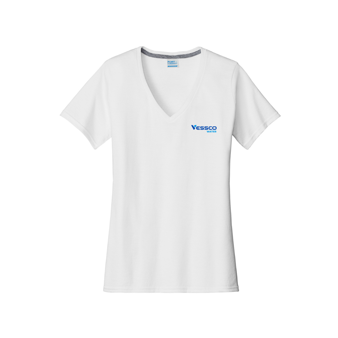 Women's Performance Blend V-Neck Tee