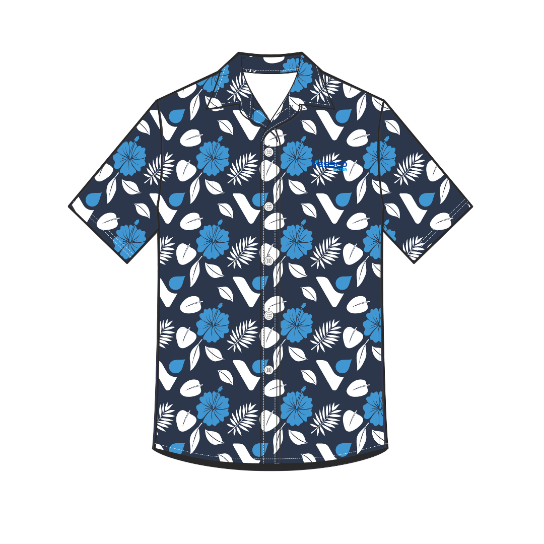 Men's Sublimated Hawaiian Shirt