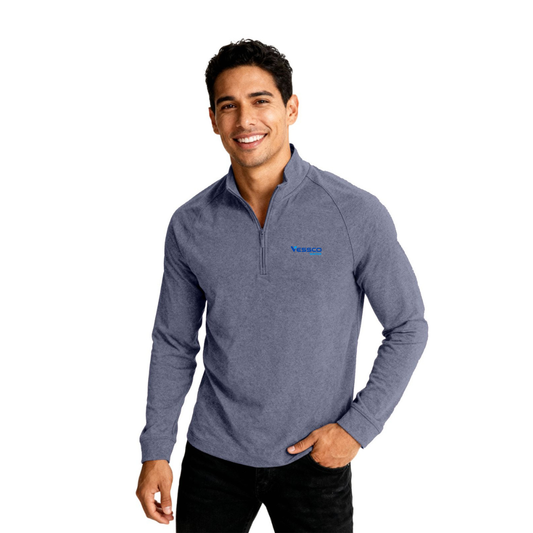 Clique Deash Mens Quarter Zip Sweatshirt