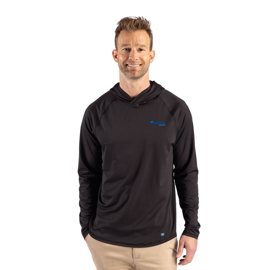 Cutter & Buck Featherlight Stretch Men's Hooded Pullover