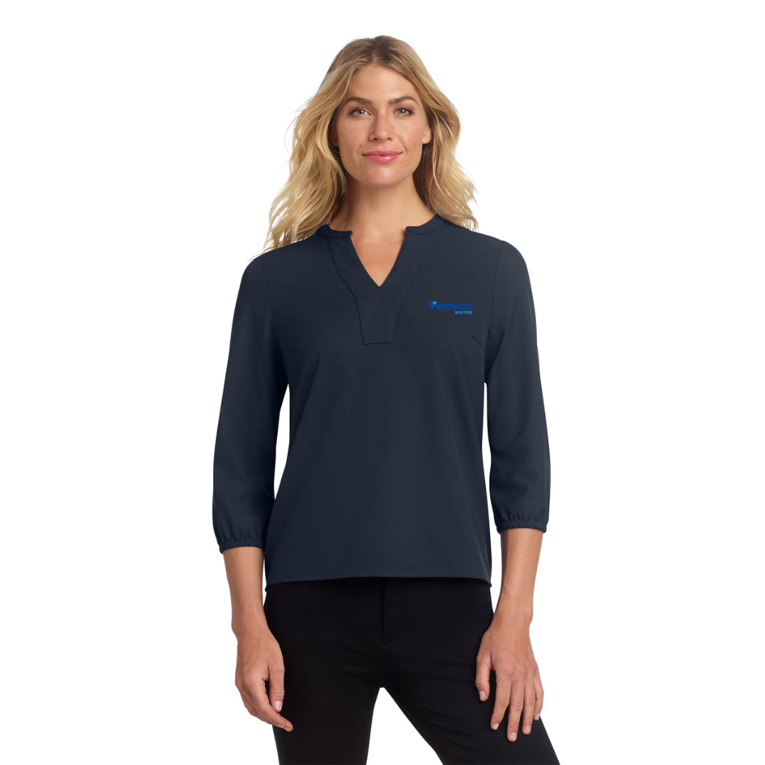 Mercer+Mettle Women's 3/4 Sleeve Blouse