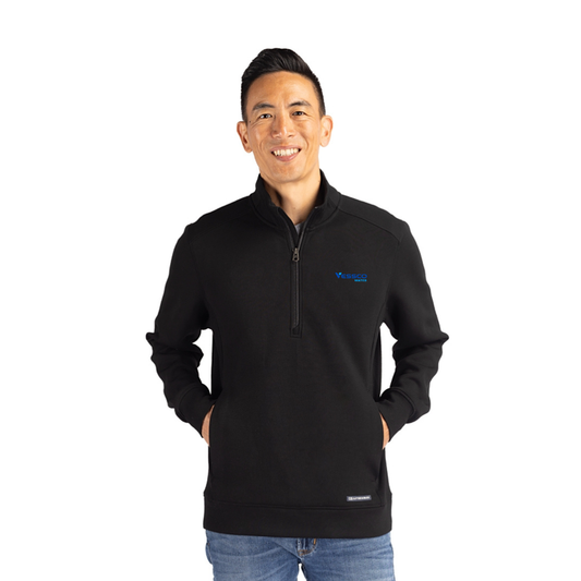 Cutter & Buck Mens Quarter Zip Jacket