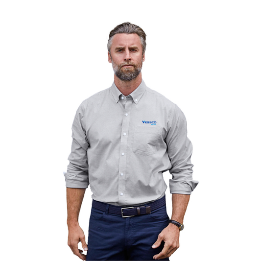 Cutter & Buck Mens Long Sleeve Button Down Shirt