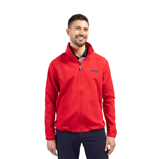 Cutter & Buck Charter Recycled Packable Mens Full Zip Jacket