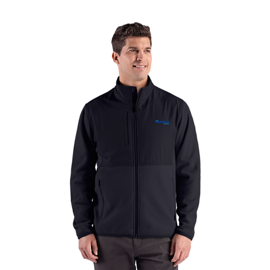 Cutter & Buck Mens Hybrid Full Zip Jacket