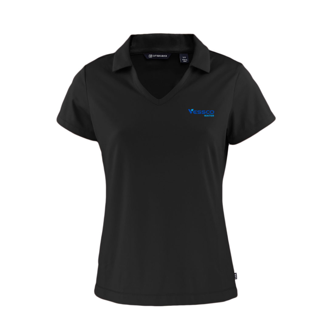 Cutter & Buck Daybreak Womens V-Neck Polo