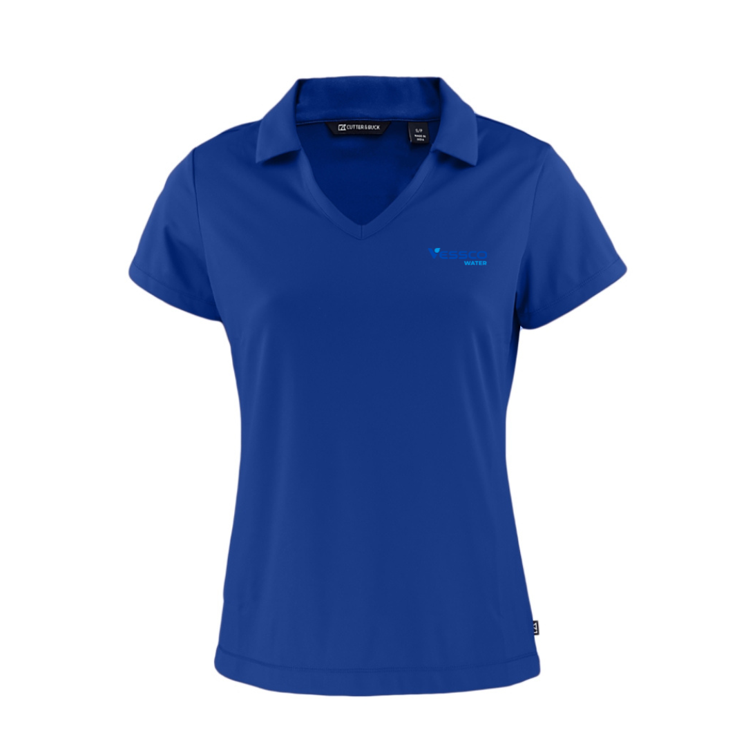 Cutter & Buck Daybreak Womens V-Neck Polo