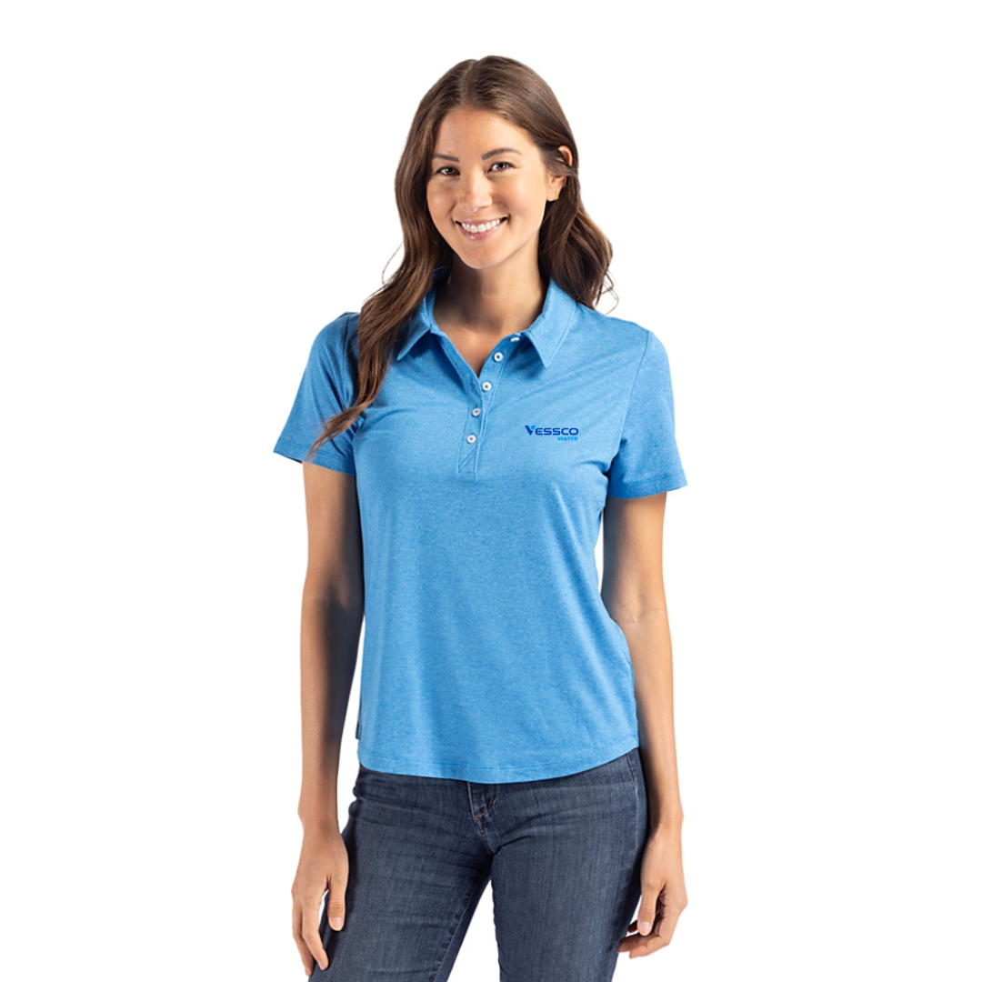 Cutter & Buck Coastline Double Peached Womens Polo