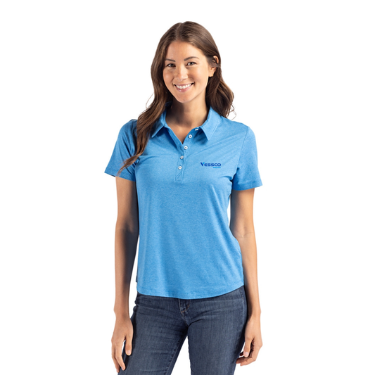 Cutter & Buck Coastline Double Peached Womens Polo