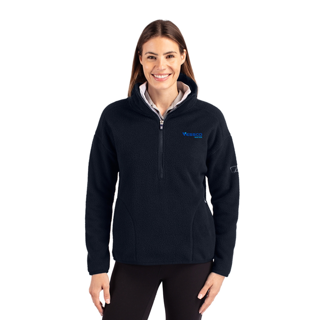 Cutter & Buck Eco Fleece Womens Pullover Jacket