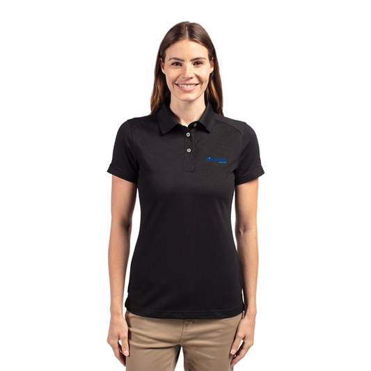 Cutter & Buck Advantage  Cotton-Blend Pique Womens Polo