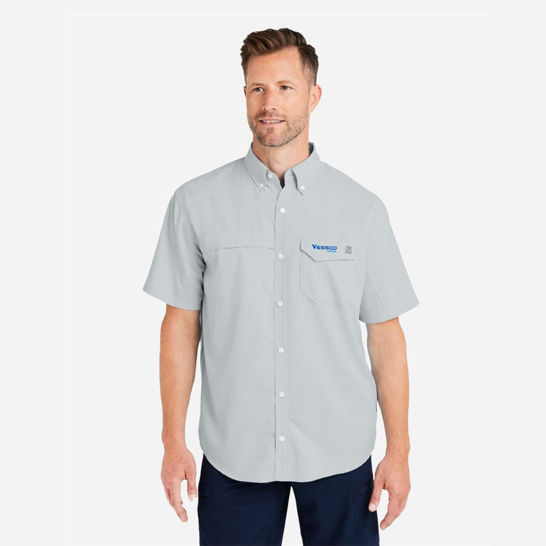 Huk Men's Tide Point Short Sleeve Shirt