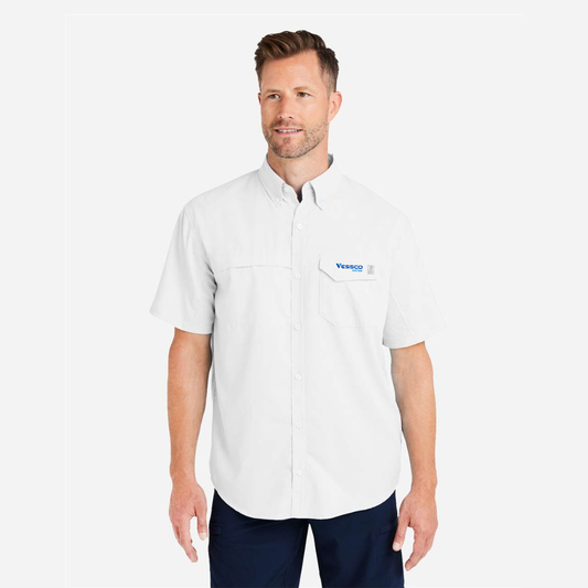 Huk Men's Tide Point Short Sleeve Shirt